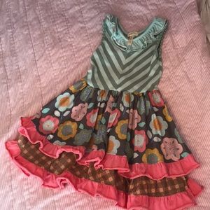 NEW Matilda Jane Joanna Gaines Once Upon A Time Farmland Frolic Dress Size 8 NWT